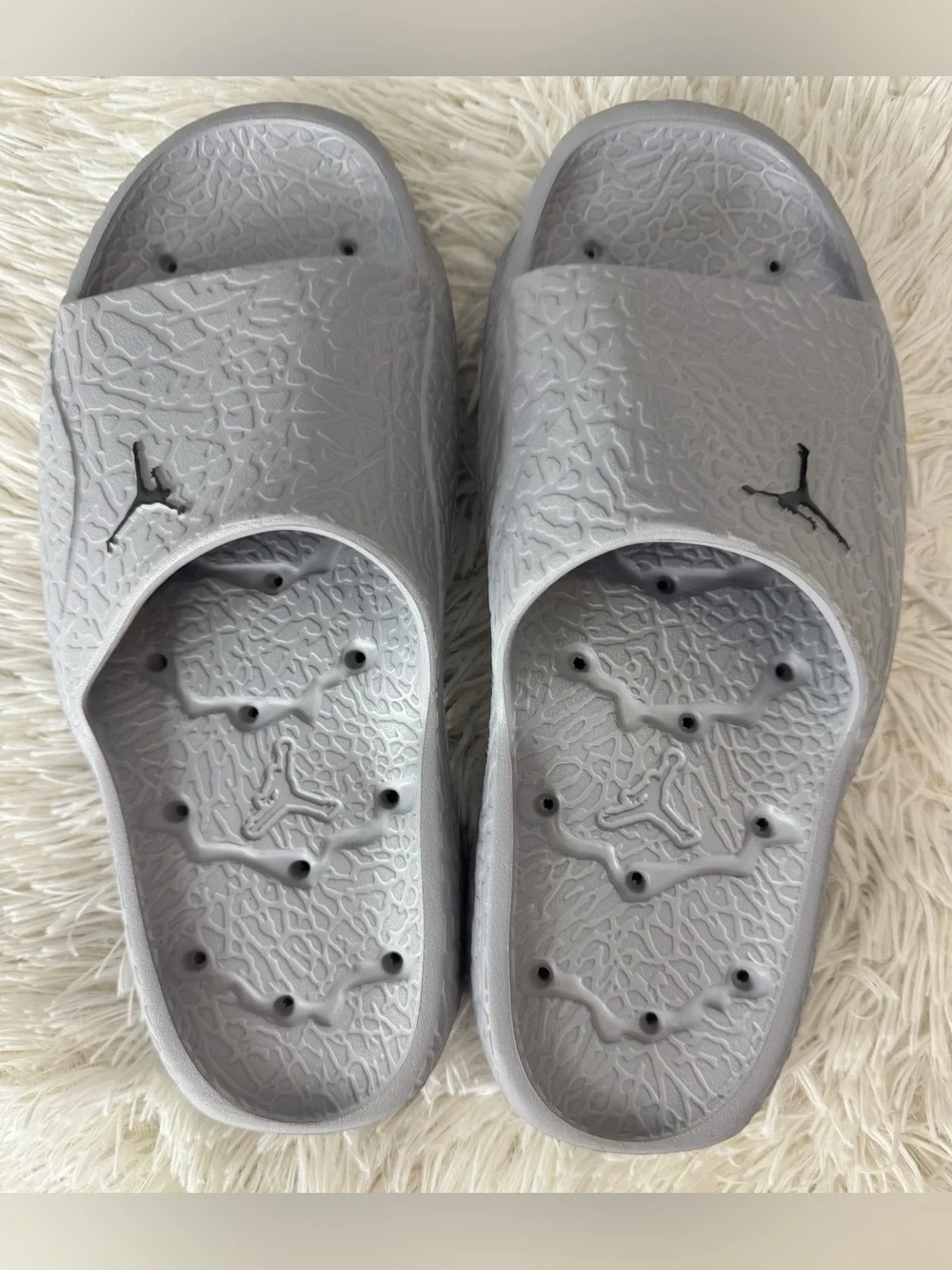 Jordan Franchise Shower Slides, Sandal, CEMENT GREY